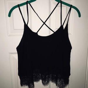 Forever 21 bottom lace shirt